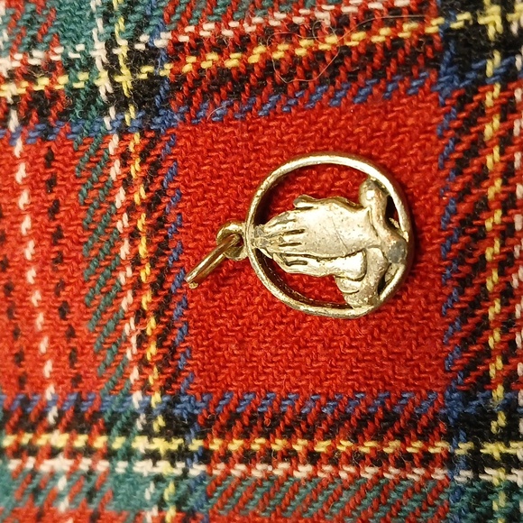 Silver 925 Bracelet Religious Charms Christian Vintage Jewelry Lot Of 6 - Picture 6 of 14